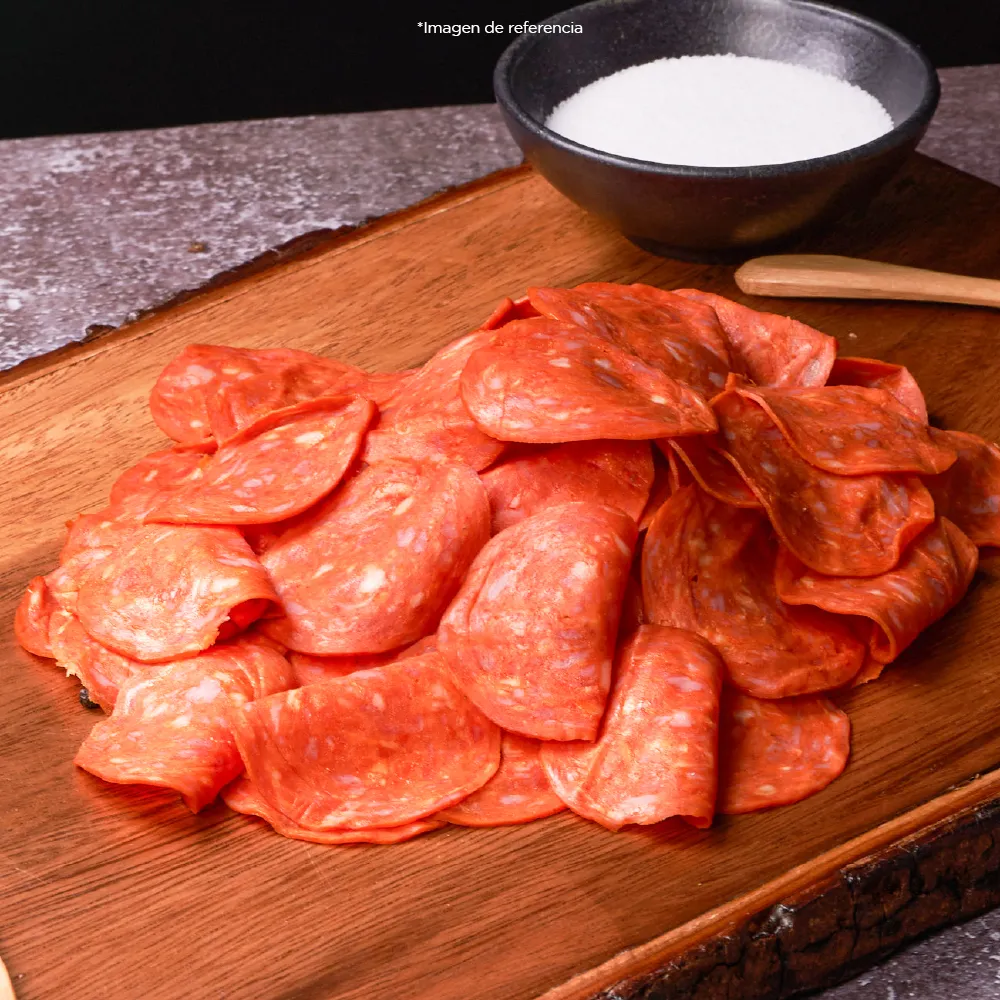 Salchichón de cerdo y res picante-1